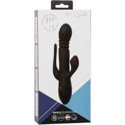 Calexotics - Vibrateur Triple Euphoria Noir